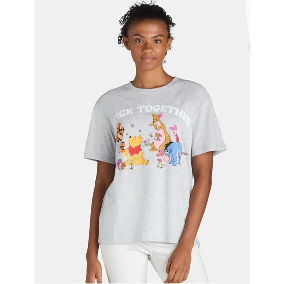 Disney Winnie the Pooh Graphic Short Sleeve T-Shirt Size S - Picture 5 of 9